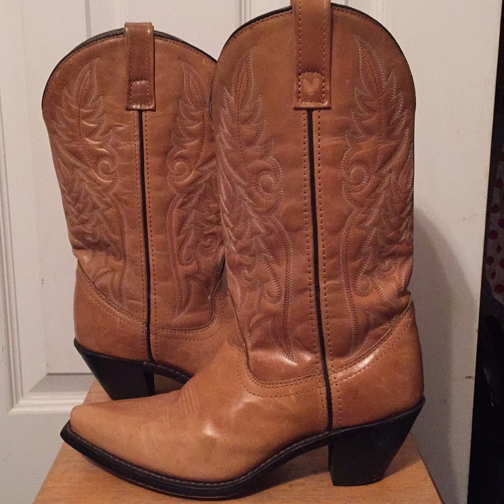 Authentic Leather women's Laredo Cowboy boots